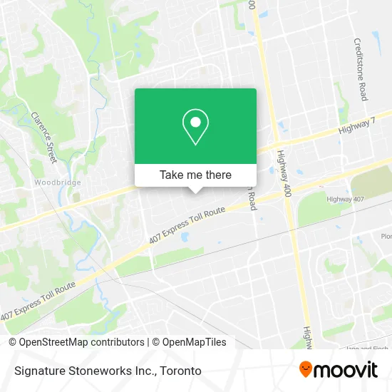 Signature Stoneworks Inc. map