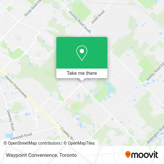 Waypoint Convenience map