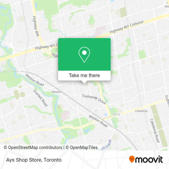 Ays Shop Store map