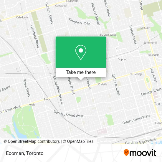 Ecoman map