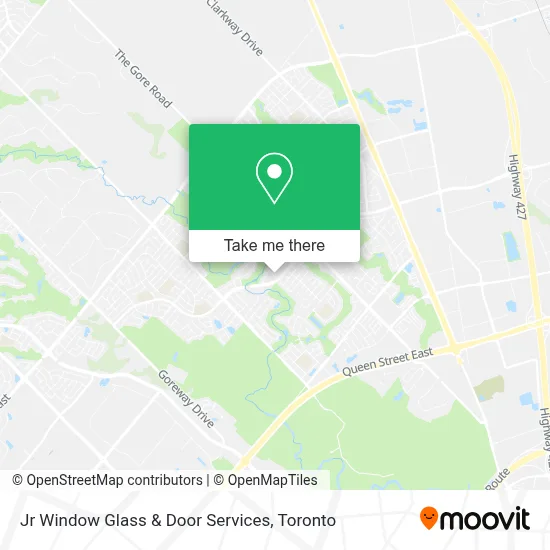 Jr Window Glass & Door Services map