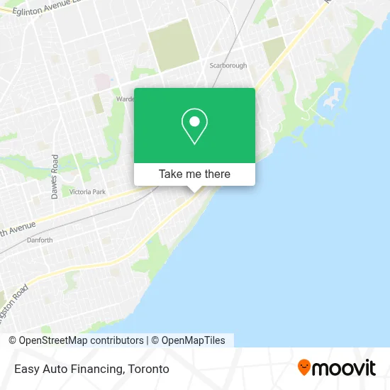 Easy Auto Financing map