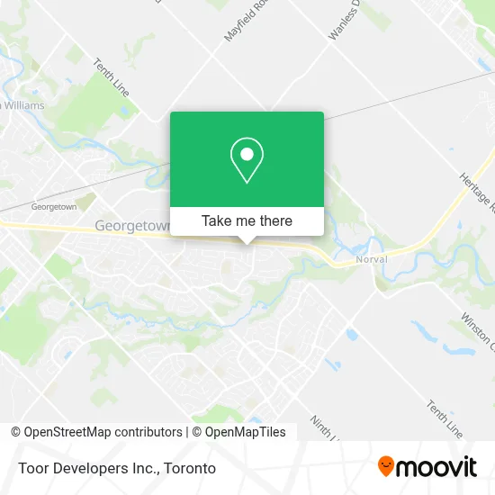 Toor Developers Inc. map