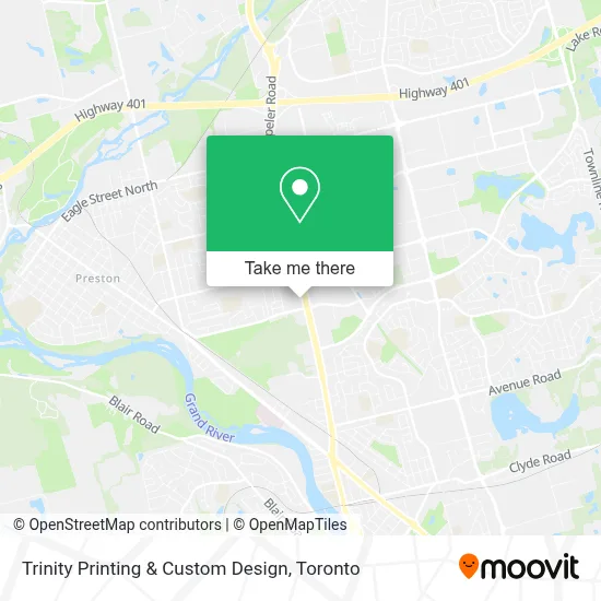 Trinity Printing & Custom Design plan