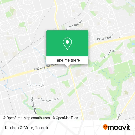 Kitchen & More map