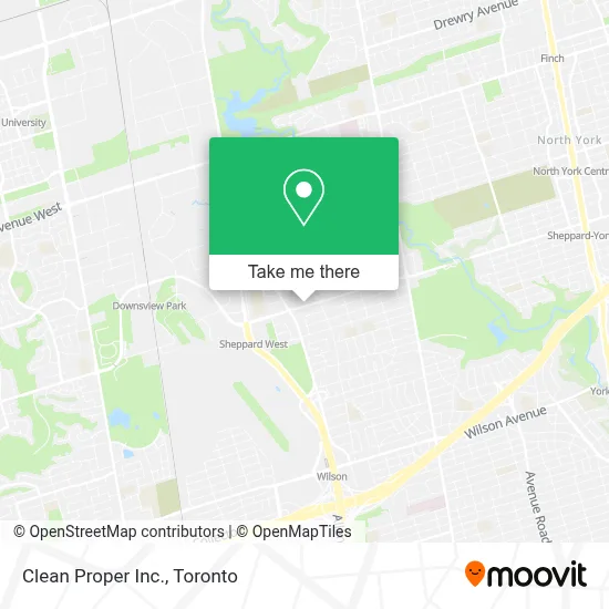 Clean Proper Inc. map