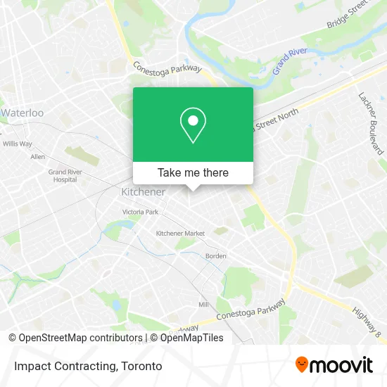 Impact Contracting map