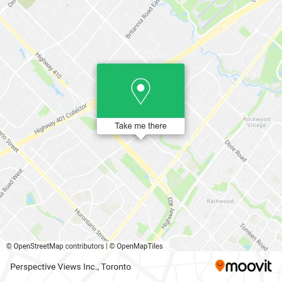 Perspective Views Inc. map