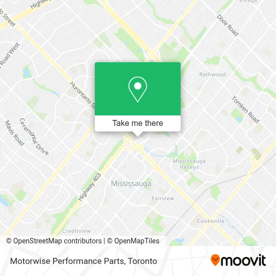 Motorwise Performance Parts map