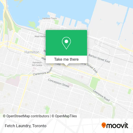 Fetch Laundry map