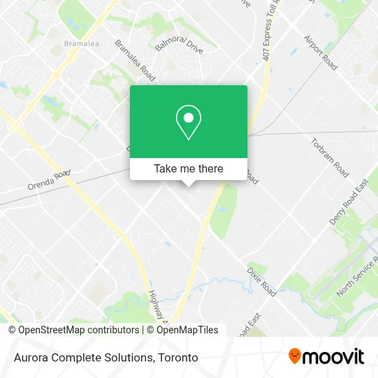 Aurora Complete Solutions map
