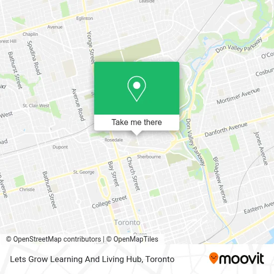 Lets Grow Learning And Living Hub map