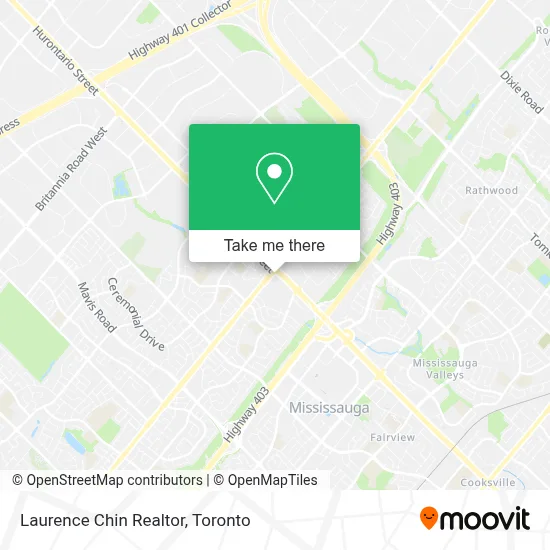 Laurence Chin Realtor map