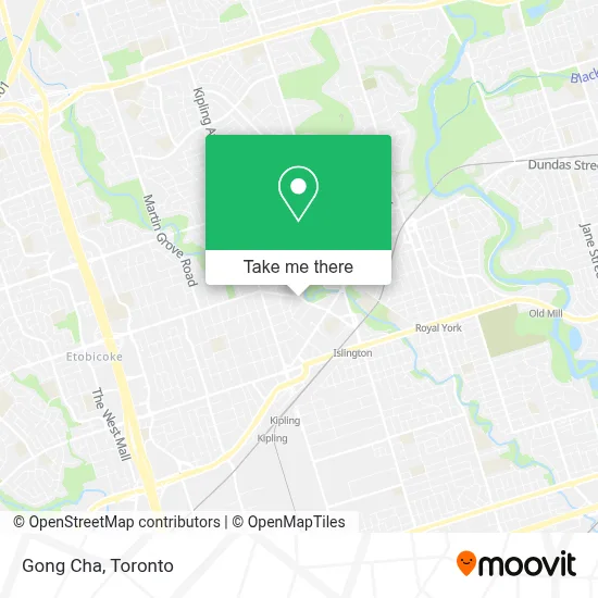 Gong Cha map
