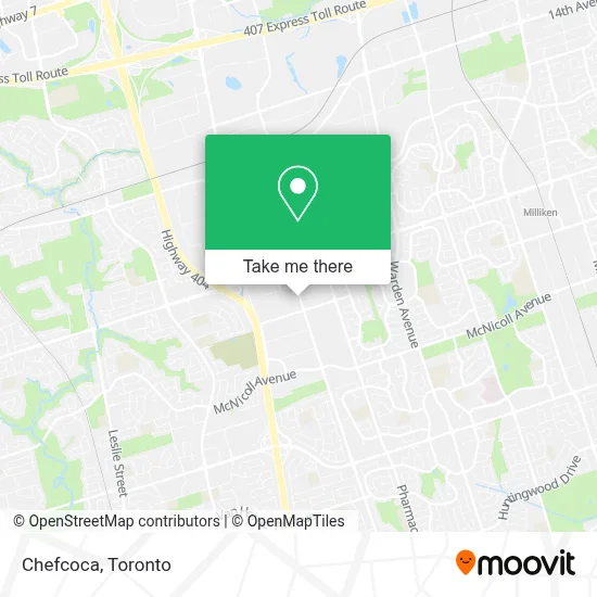 Chefcoca map