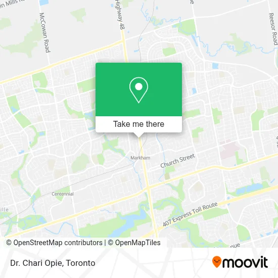 Dr. Chari Opie map