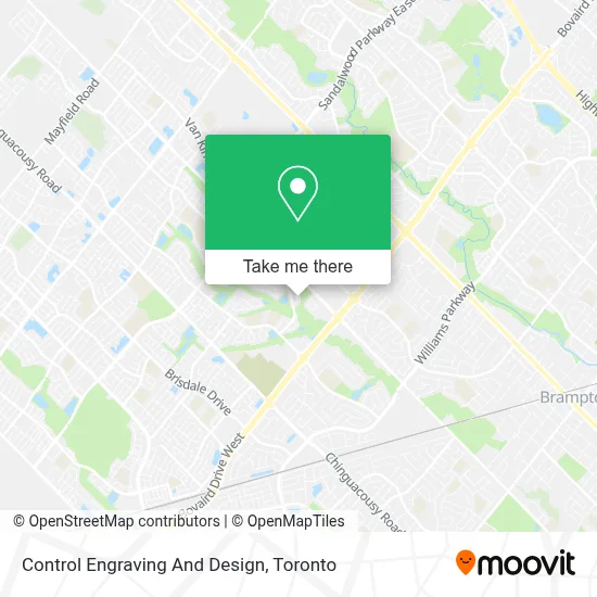 Control Engraving And Design map