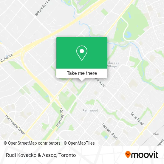 Rudi Kovacko & Assoc map