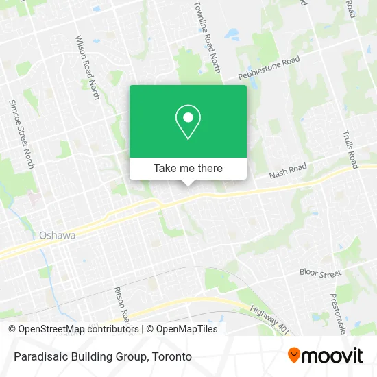 Paradisaic Building Group map