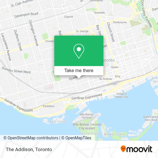 The Addison map