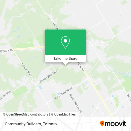 Community Builders map