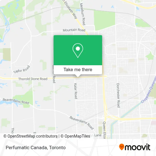 Perfumatic Canada map