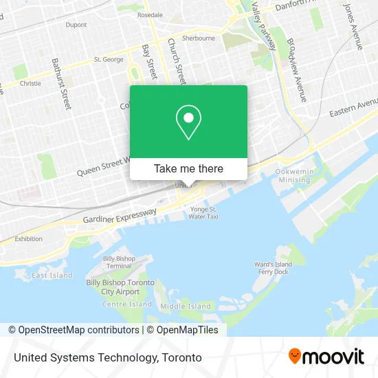 United Systems Technology map
