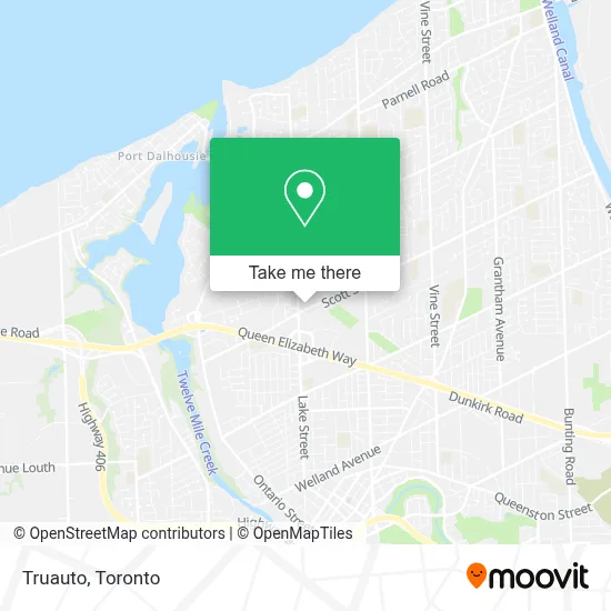 Truauto map