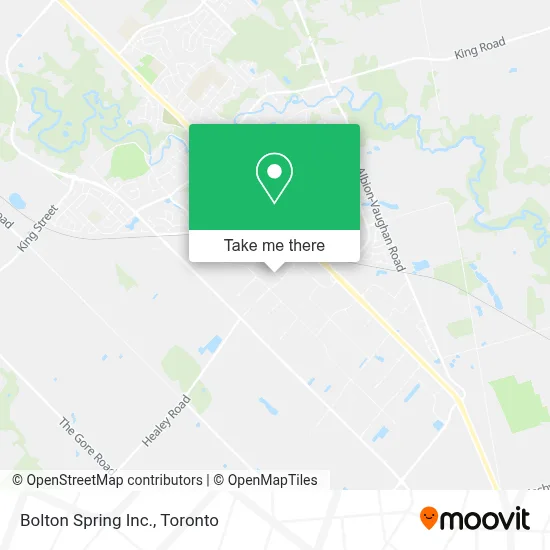 Bolton Spring Inc. map