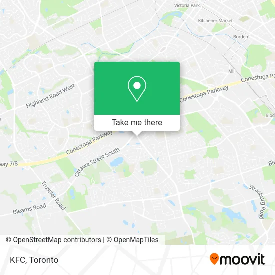 Kfc map
