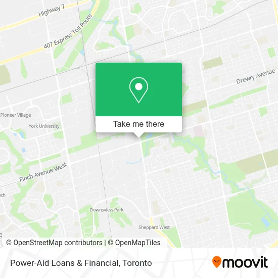Power-Aid Loans & Financial map
