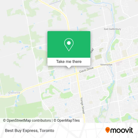 Best Buy Express map