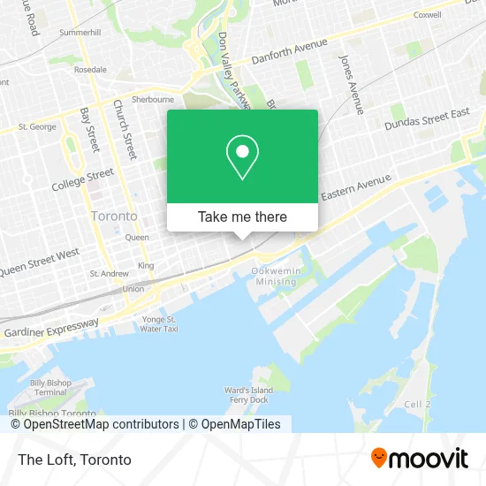 The Loft map