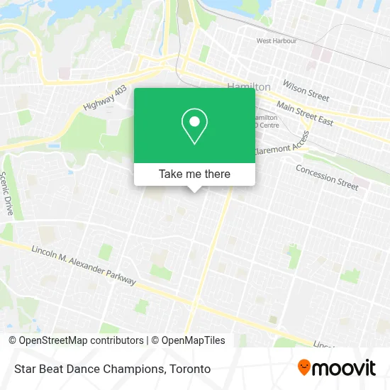 Star Beat Dance Champions map