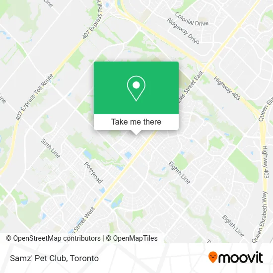 Samz' Pet Club map