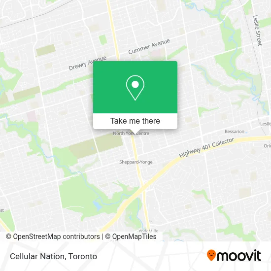 Cellular Nation map