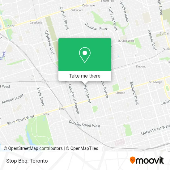 Stop Bbq map