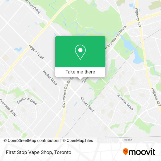 First Stop Vape Shop map