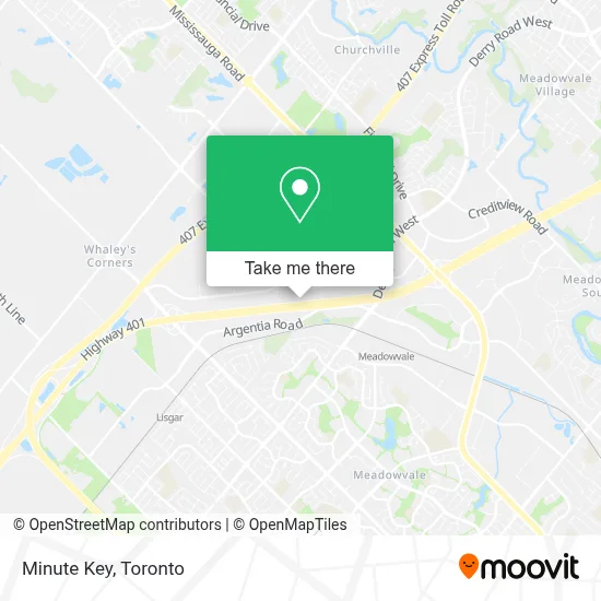 Minute Key map