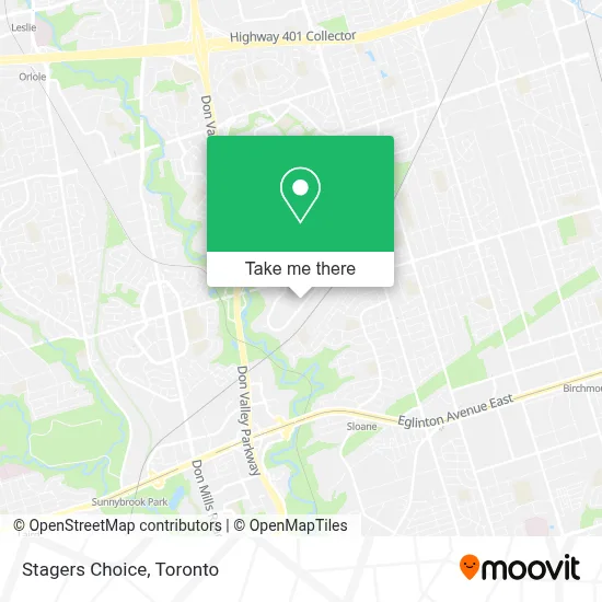 Stagers Choice map