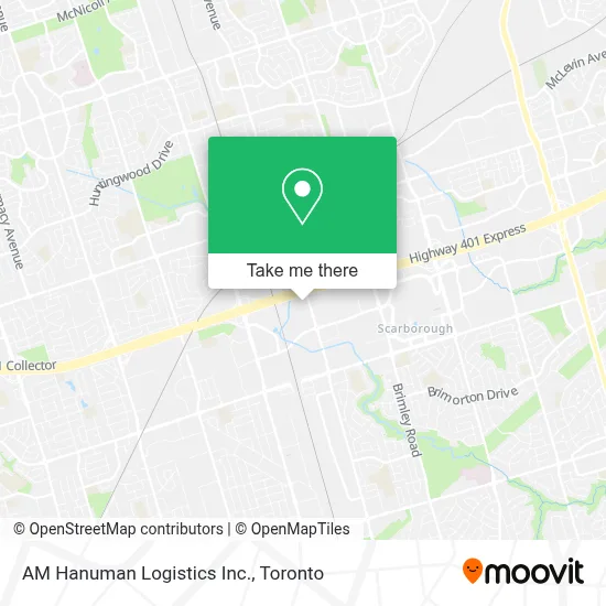 AM Hanuman Logistics Inc. map