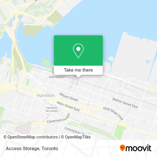 Access Storage map
