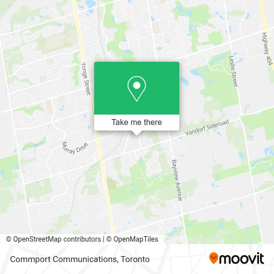 Commport Communications map