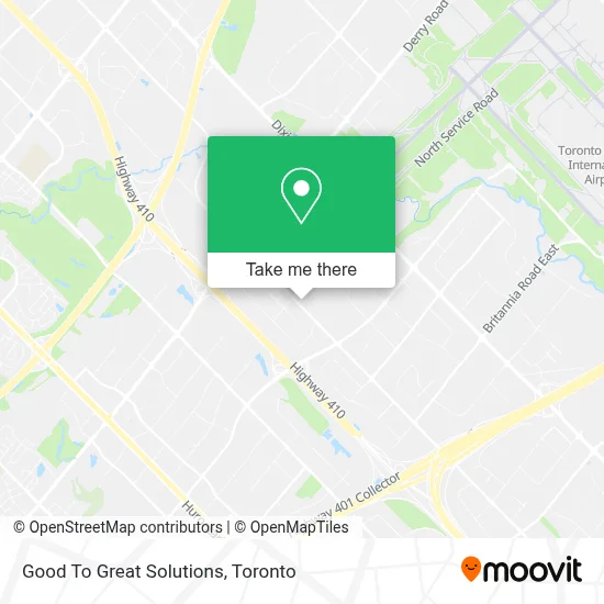 Good To Great Solutions map