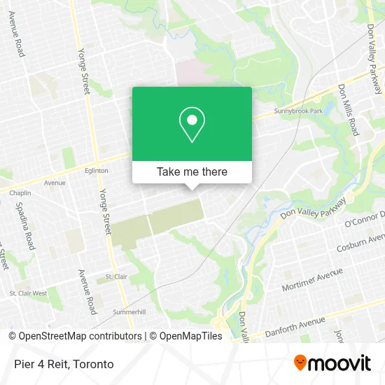 Pier 4 Reit map