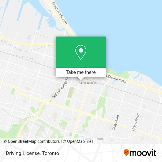 Driving License map