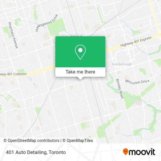 401 Auto Detailing map