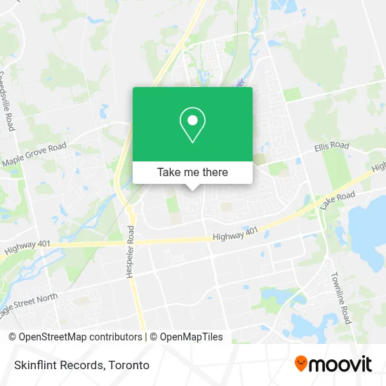 Skinflint Records map