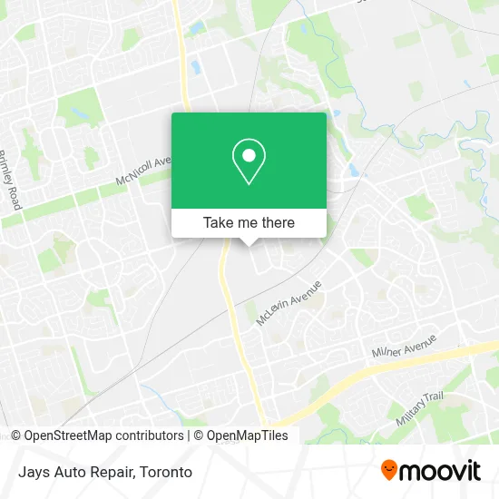 Jays Auto Repair map