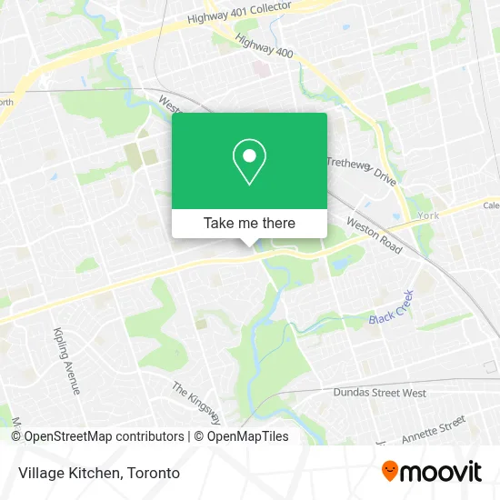 Village Kitchen map